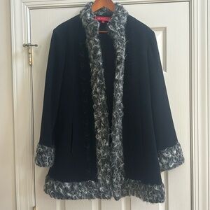 EUC Anne Klein dress coat